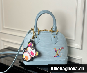 Louis Vuitton Alma BB M13670 lifht blue