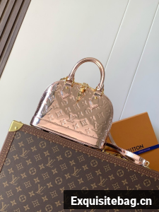 Louis Vuitton Alma BB M27037 rose gold