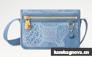 Louis Vuitton Bosphore Wearable Wallet N00210 Denim Blue
