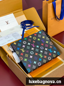 Louis Vuitton COMING SOON LV x TM Toiletry Pouch Multicolored M14180 black