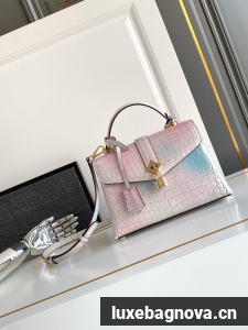 Louis Vuitton Calfskin M84714 pink