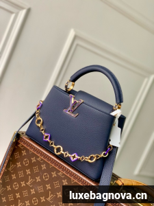 Louis Vuitton Capucines BB M14970 dark blue