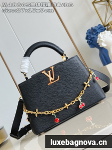 Louis Vuitton Capucines BB M25405 BLACK
