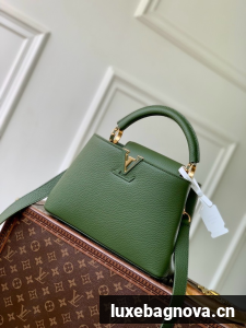 Louis Vuitton Capucines BB M25454 Dark Khaki