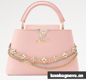 Louis Vuitton Capucines BB M27039 Jasmine Pink