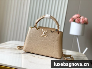 Louis Vuitton Capucines BB M48865 gold