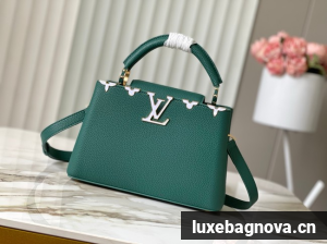 Louis Vuitton Capucines BB M48865 green
