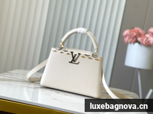 Louis Vuitton Capucines BB M48865 white