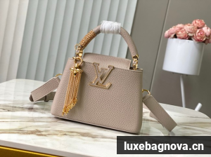 Louis Vuitton Capucines MINI M27040 gray
