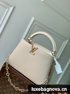 Louis Vuitton Capucines MM M12935 Cream