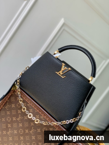 Louis Vuitton Capucines MM M12935 black