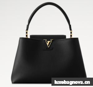 Louis Vuitton Capucines MM Souple M14370 black