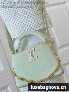 Louis Vuitton Capucines Mini M11617 light blue