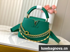 Louis Vuitton Capucines Mini M11908 green
