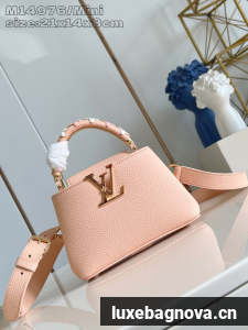 Louis Vuitton Capucines BB M14975 pink
