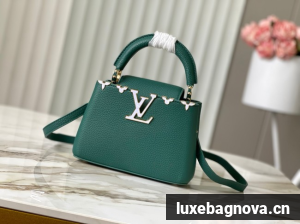 Louis Vuitton Capucines Mini M11341 green