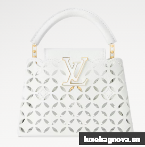 Louis Vuitton Capucines Mini M25497 Lily White