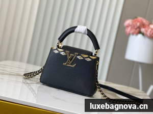 Louis Vuitton Capucines Mini M48864 black