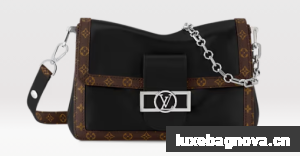 Louis Vuitton Dauphine Soft Vibe MM M13450 BLACK