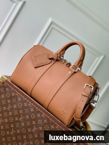 Louis Vuitton Keepall Bandouliere 35 M15249 tan