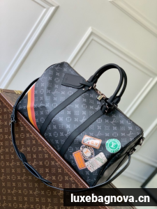 Louis Vuitton Keepall Bandouliere 45 M26435 black