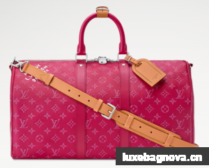 Louis Vuitton Keepall Bandouliere 45 M26868 Pondichery Pink
