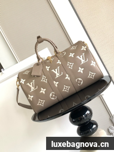 Louis Vuitton Keepall Bandouliere 45 M46670 gray