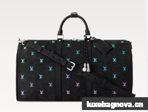Louis Vuitton Keepall Bandouliere 50 M13966 black