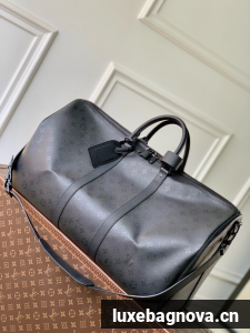 Louis Vuitton Keepall Bandouliere 50 M28405 black