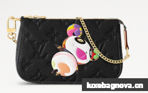 Louis Vuitton LV x TM Mini Pochette Accessoires M13824 black