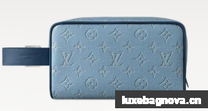 Louis Vuitton Locker Dopp Kit M14839 Blue