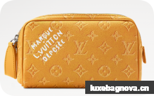 Louis Vuitton Mini Dopp Kit M27158 Saffron Yellow
