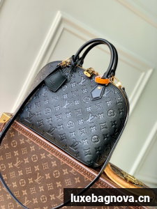 Louis Vuitton Monogram Empreinte Alma M16489 black