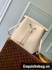 Louis Vuitton Monogram Empreinte Neonoe Original Leather M45256 white