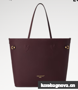 Louis Vuitton NEW - REVERSIBLE Neverfull Inside Out MM M25663 Monogram&Red