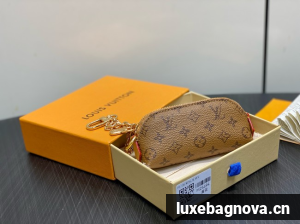 Louis Vuitton NEW Cosmetic Lipstick Pouch M25694 yellow