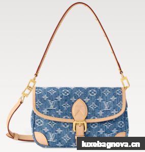 Louis Vuitton NEW Diane M13070 Denim Blue