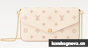 Louis Vuitton NEW Felicie Pochette M14968 Bicolor Eden