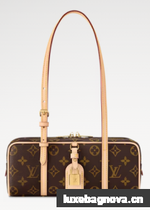 Louis Vuitton NEW Hang On M47031 brown