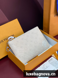 Louis Vuitton NEW Key Pouch M M27109 Apricot