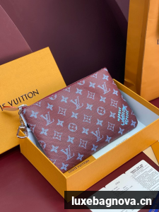 Louis Vuitton NEW Key Pouch M M27109 burgundy