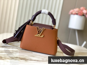 Louis Vuitton NEW LV x TM Capucines MINI M27639 brown
