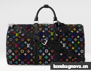 Louis Vuitton NEW LV x TM Keepall Bandouliere 50 M13745 black