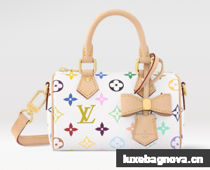 Louis Vuitton NEW LV x TM Nano Speedy M13391 white