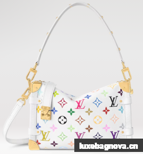 Louis Vuitton NEW LV x TM Side Trunk MM M14046 white