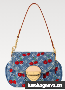 Louis Vuitton NEW LV x TM Sunset M13680 Denim Blue