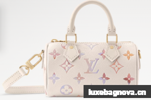 Louis Vuitton NEW Nano Speedy M25591 Dream Cream