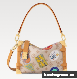 Louis Vuitton NEW Side Trunk MM M14606 Monogram Dune