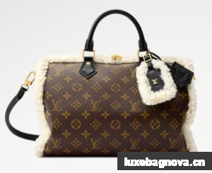 Louis Vuitton NEW Speedy Soft 30 Teddy M26326