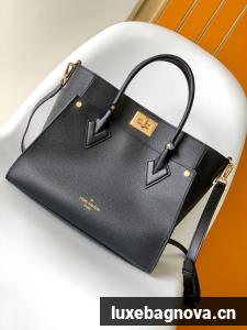 Louis Vuitton Original Leather ON MY SIDE M22225 Black